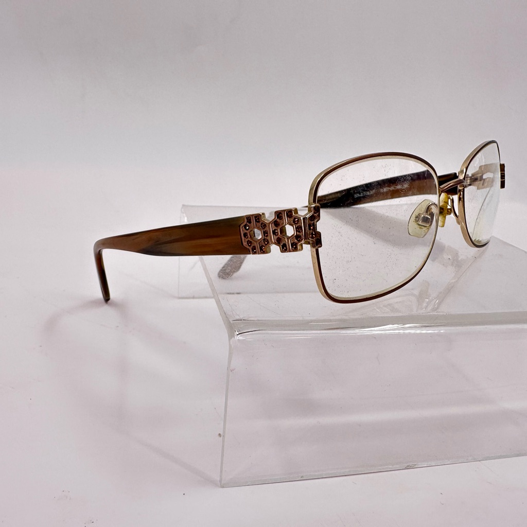 Dana Buchman Lenora Eyeglasses Frame 53-17-132 In Brown (Z24)